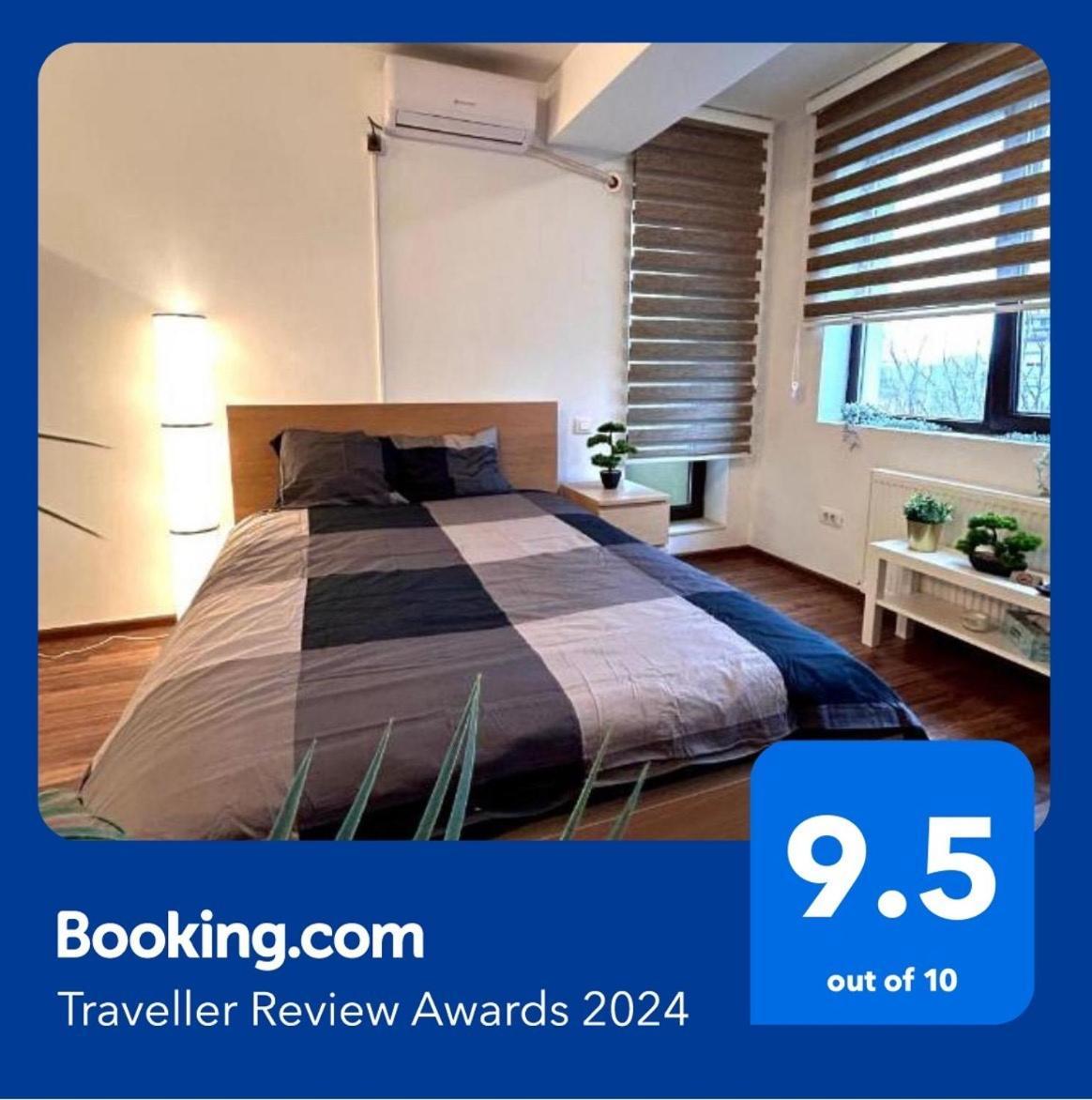 Cozy Apartment With Self Check-In Near Promenada Mall And Verdi Park บูคาเรสต์ ภายนอก รูปภาพ