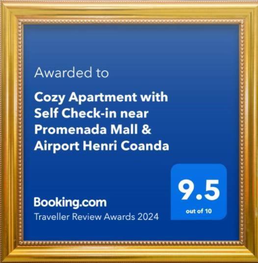 Cozy Apartment With Self Check-In Near Promenada Mall And Verdi Park บูคาเรสต์ ภายนอก รูปภาพ